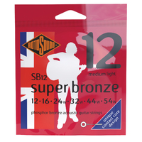 Rotosound SB12 Super Bronze Phosphor Bronze 12-54