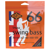 Rotosound RSM666 Swing Bass 66 Hybrid 30 - 125 Stainless Steel Long Scale 6-String Set