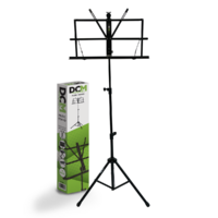 DCM BS01 Music Stand Black inc Carry  Bag