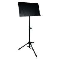 DCM BS501 Orchestral Music Stand Black with Flat Desk