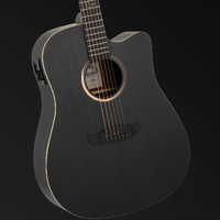 Tanglewood Blackbird Dreadnought Cutaway/Electric Smokestack Satin [TB5-CE]