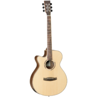 Tanglewood TDBTSFCEBWLH Discovery Exotic SFCE Black Walnut Left Hand
