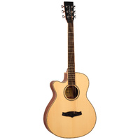 Tanglewood Premier Super Folk C/E Left Hand Guitar w/Case [TP4-CE-LH]