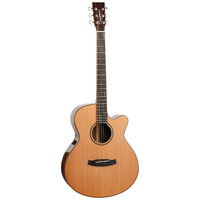 Tanglewood Rosewood Smart Super Folk C/E Acoustic Guitar with Enya Preamp System [TRS4-CE]