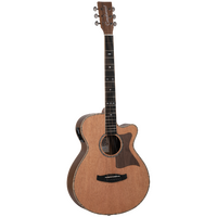 Tanglewood TRSFCEBW Reunion Australian Red Cedar Top Super Folk C/E with Black Walnut B/S