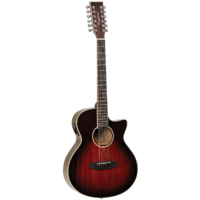 Tanglewood W12VCEAVB Winterleaf Venetian C/E 12-String Vintage Burst