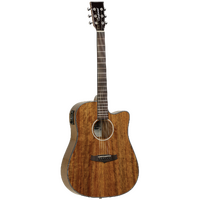 Tanglewood TW28CEXOV Winterleaf Exotic Dreadnought C/E Ovangkol