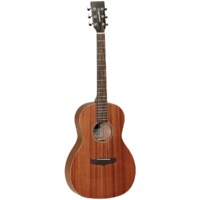 Tanglewood TW3ELH Winterleaf Parlour Mahoghany Left Handed Guitar with Case