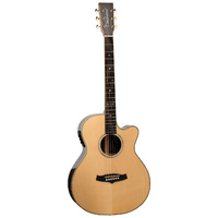 Tanglewood TW45HSRE Heritage Superfolk C/E with ABS Case