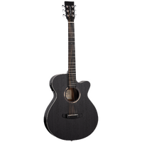 Tanglewood TWBBSFCE Blackbird SuperFolk C/E Smokestack Satin