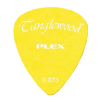 Tanglewood TWPP3 Plex Picks Pack of 12 .073 Yellow