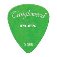 Tanglewood TWPP4 Plex Picks Pack of 12 .088 Green