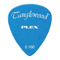 Tanglewood TWPP5 Plex Picks Pack of 12 .100 Blue