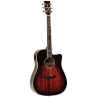 Tanglewood Winterleaf Pro Dreadnought C/E Antique Vintage Burst Gloss [TWPRO5-CE-AVB]