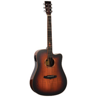 Tanglewood Winterleaf Pro Exotic Dreadnought C/E Koa [TWX5-CE-K]