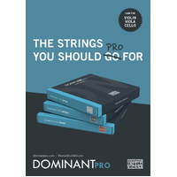 Thomastik Merch A2 Poster Dominant Pro - Pack of 2