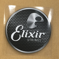 Elixir Merch Static Window Round Label
