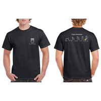 G7 Merch T-Shirt Capo Evolution Black - 2XL Size