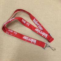 Hidersine Merch Lanyard Red