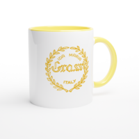 Grassi Merch Mug White / Gold inside